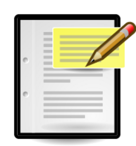 icon indicating an aside